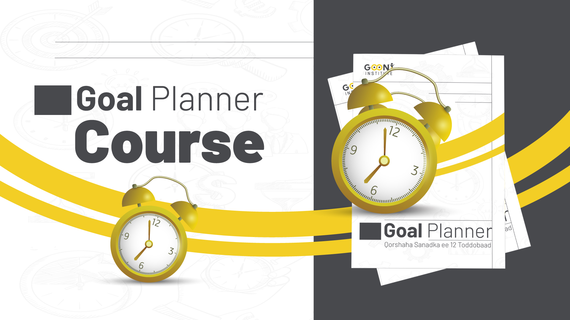 Goal Planner Course